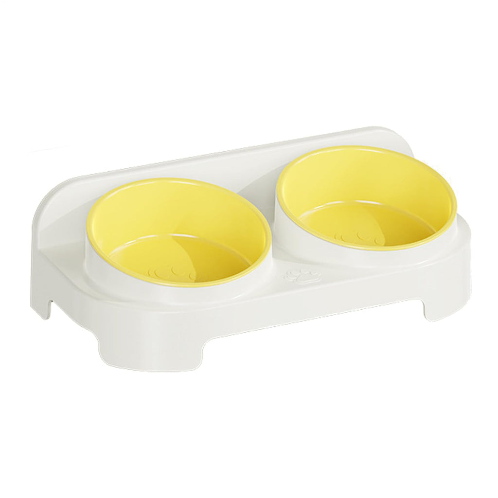 Cat Bowl with Adjustable Height - Anti Slip Tilt Water Supply with Non Slip Design Water Container, Dog Food Bowl Height Adjustable Cat Dish - Kitten Puppy Small Medium Large Pet Indoor Outdoor