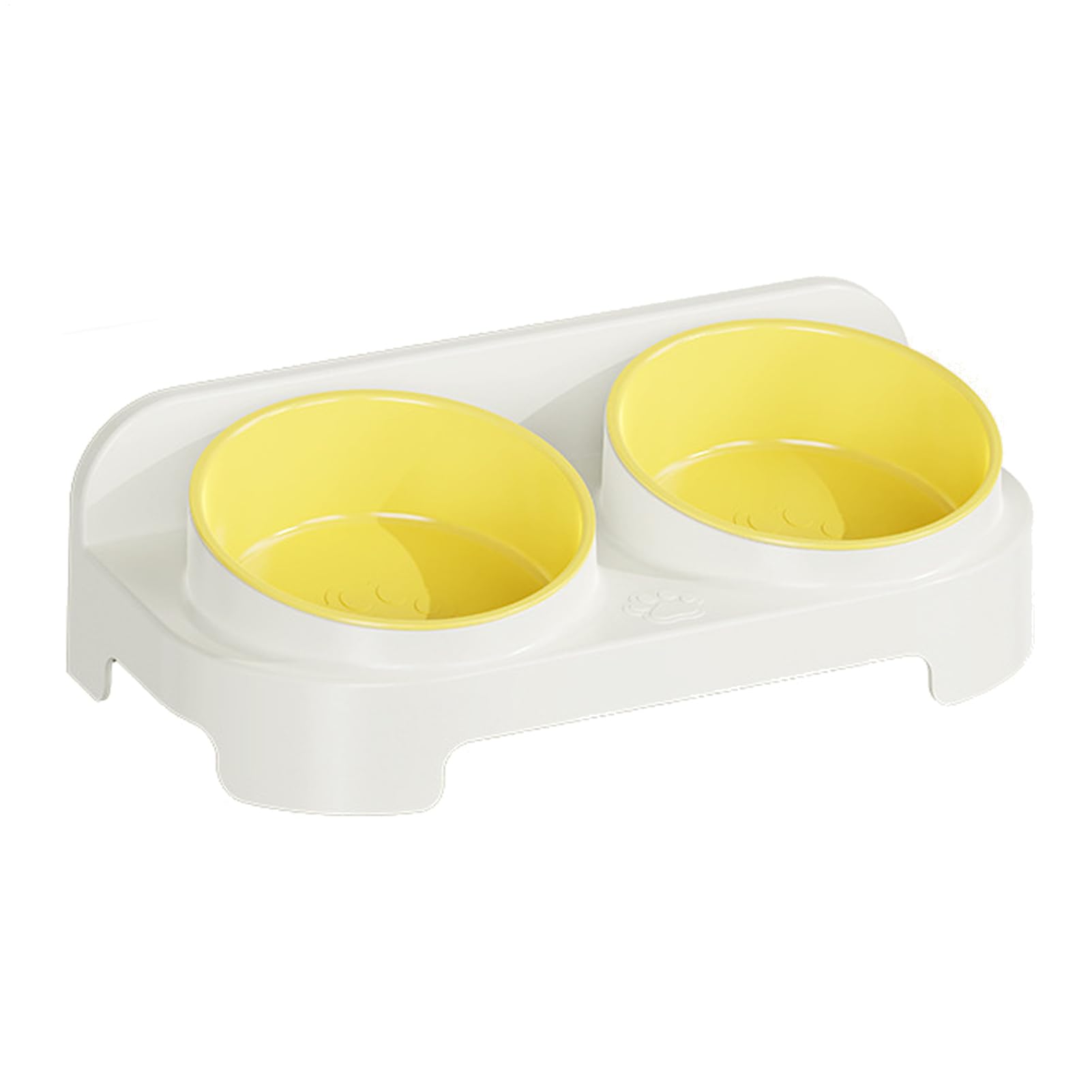 Cat Bowl with Adjustable Height - Anti Slip Tilt Water Supply with Non Slip Design Water Container, Dog Food Bowl Height Adjustable Cat Dish - Kitten Puppy Small Medium Large Pet Indoor Outdoor