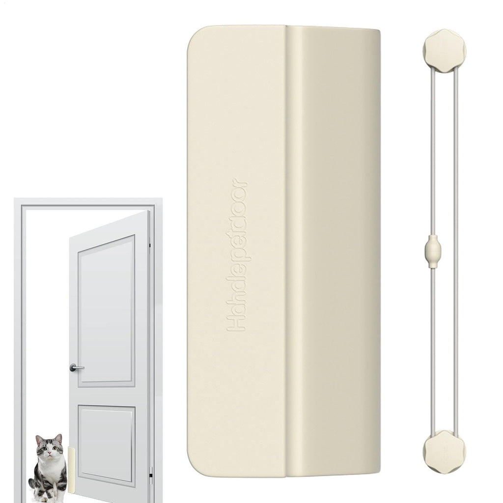 KFZ Pet Door Stop Door Opener Discreet Access Solution for Cats and Dogs | Removable Door Handle, Pet Accessories for Bedrooms