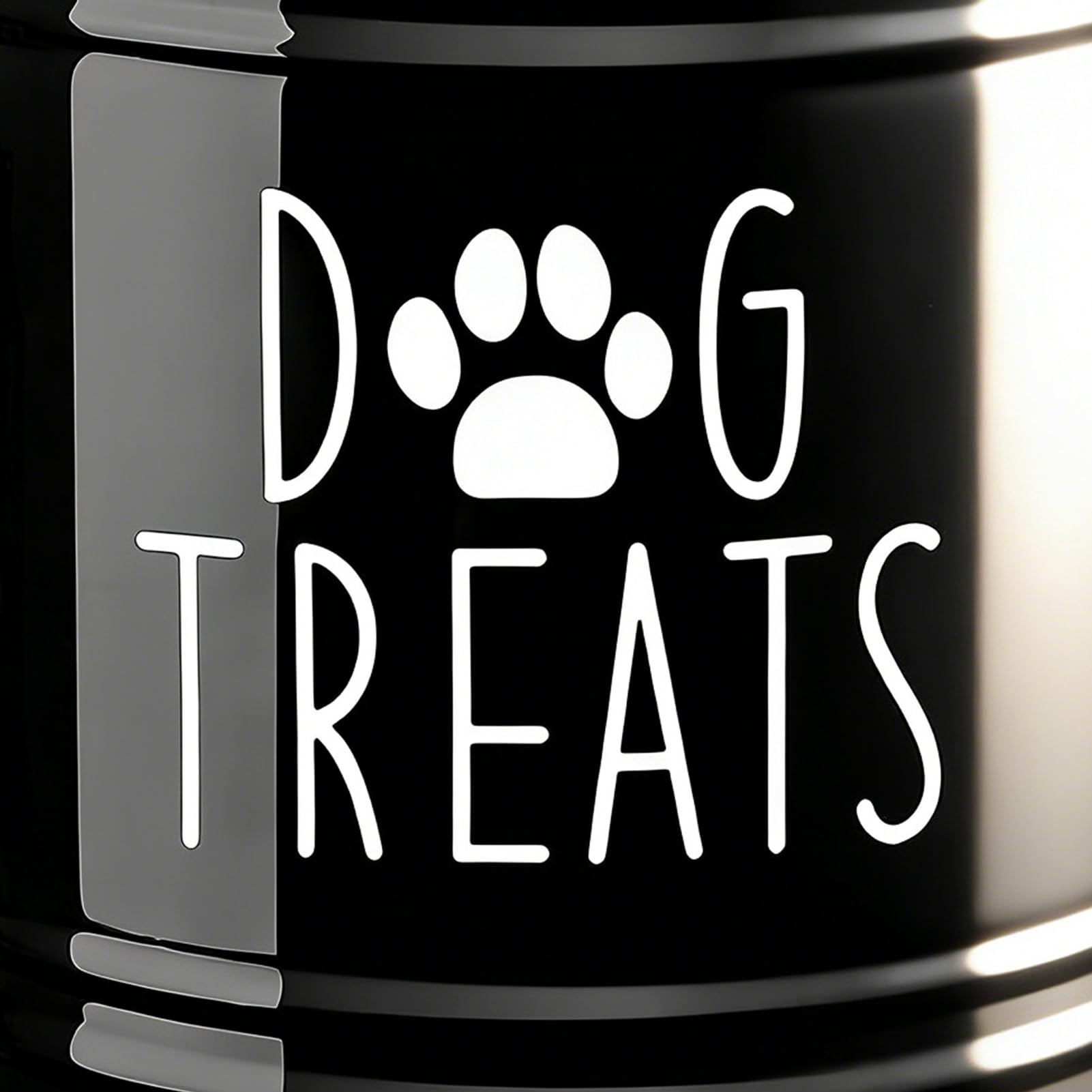 Dog Food | Metal Airtight Organizer Bin | Sealed Pet Food Storage features a strong metal build that handwith handle and lid | for Puppy Bird Feeding Snacks Treats Cabinet Counter