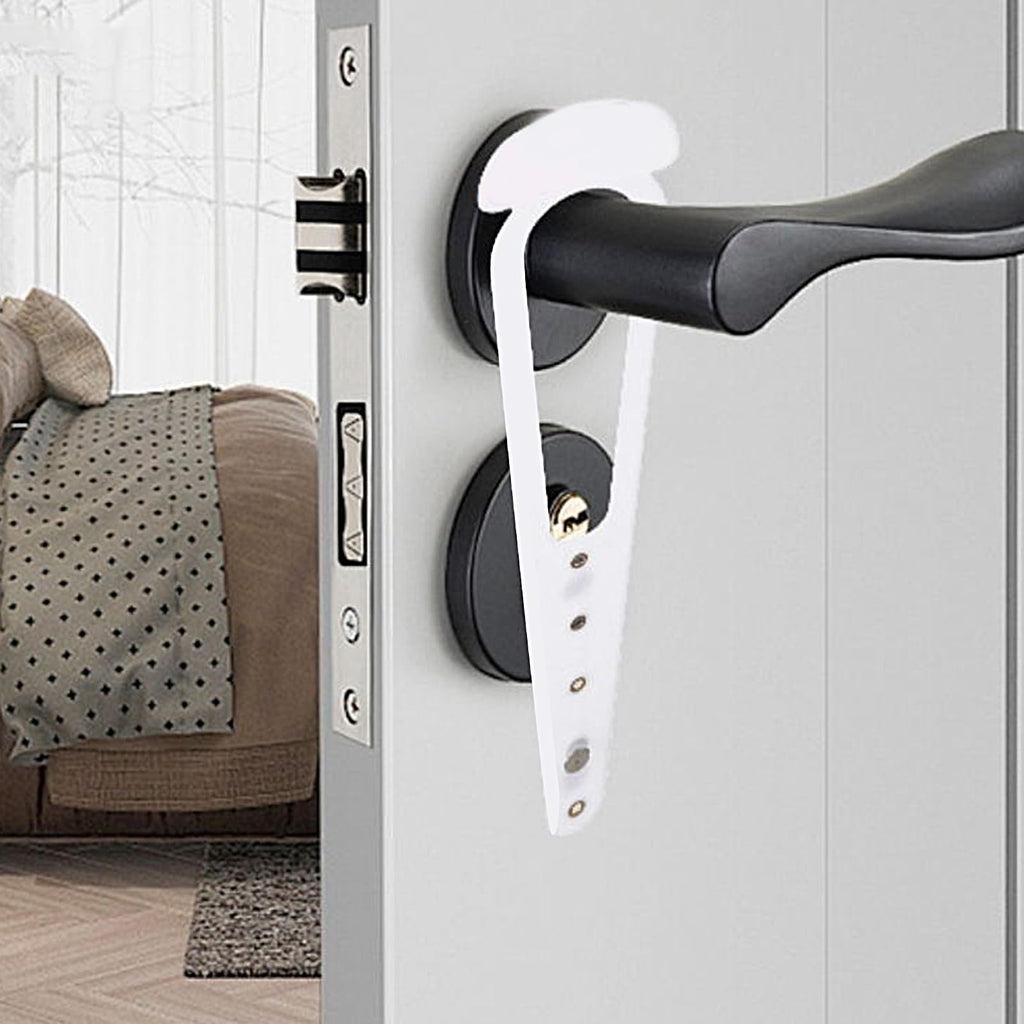 Door Stop Pet Cat Door Holder Latch | Anti Dog Door Lock with Design - Keeps Dogs Away From Litter and Food, Dog Safe Cat Feeding Station for Families