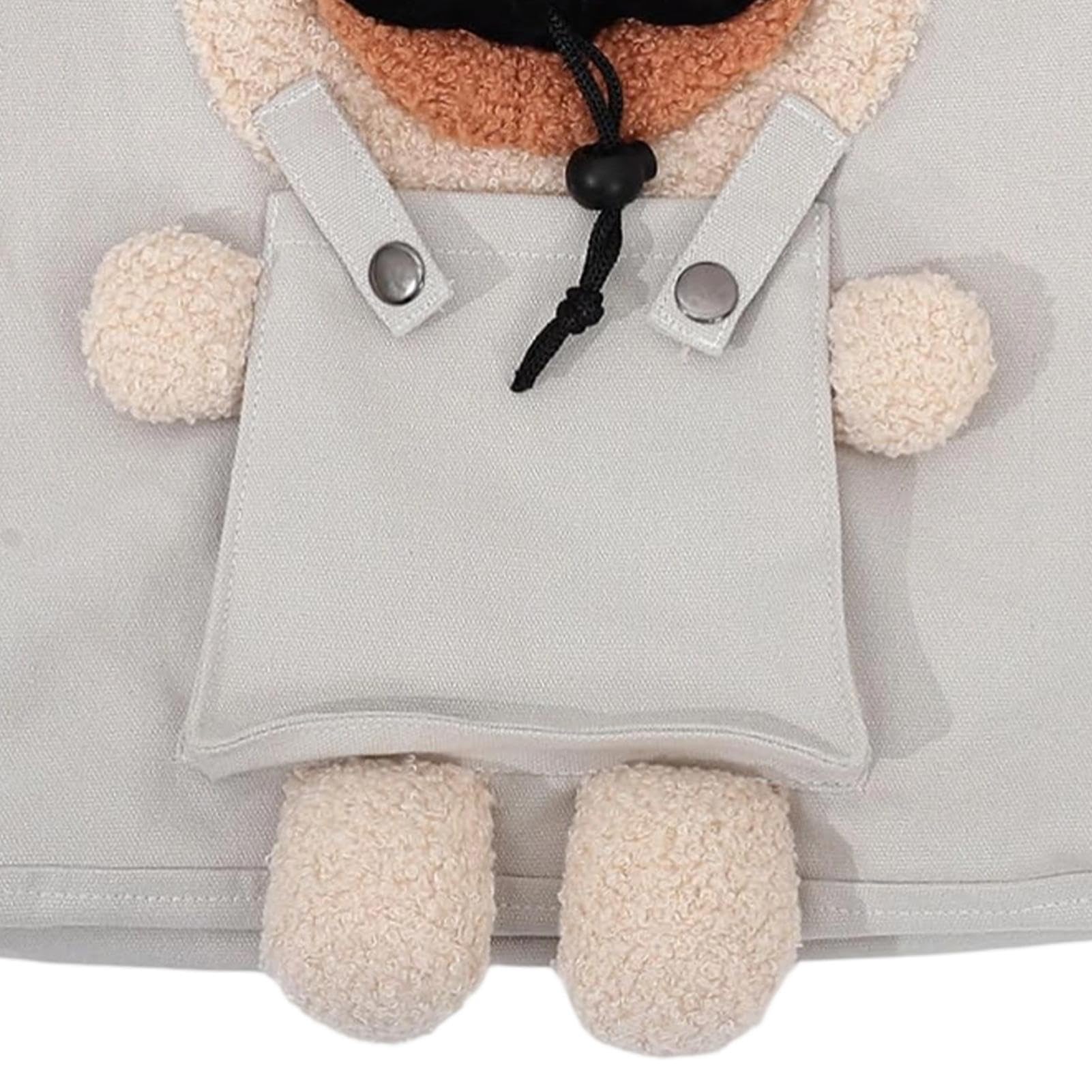 DOG CARRY BAG - Soft Pouch Made of Cute Canvas, Lightweight Pet Tratot Provides Comfort and Safety for Small Dogs | Handy Outdoor Accessory for Veterinarian Visits Grooming Car Airport