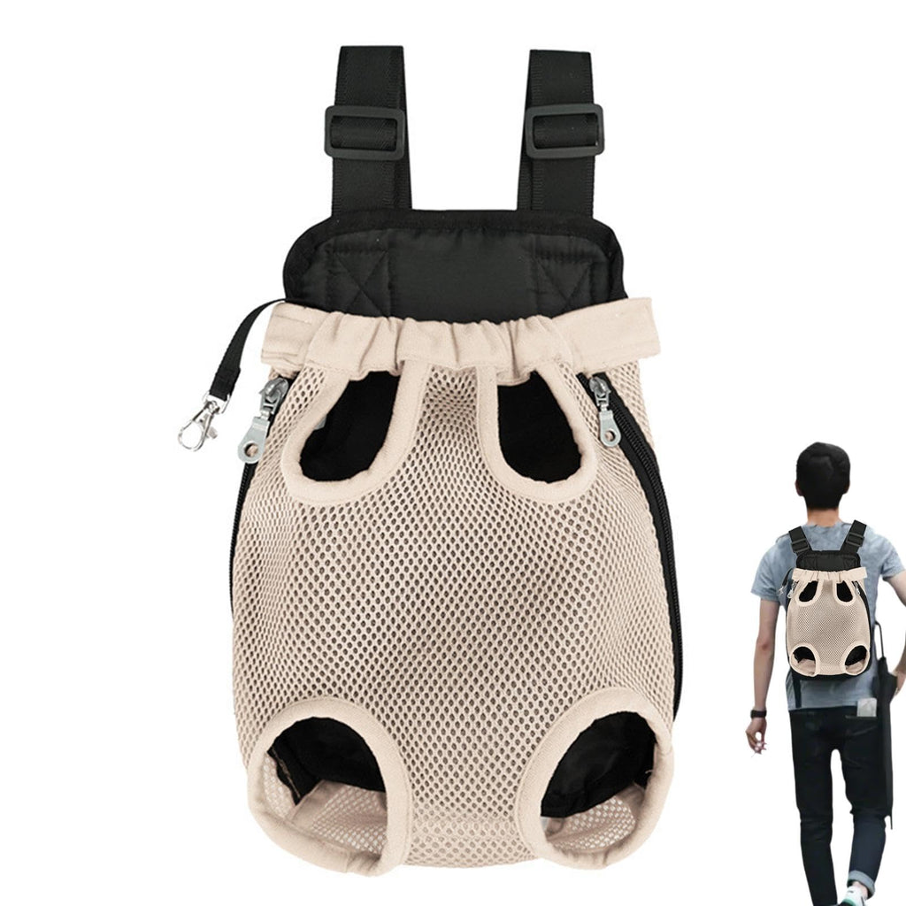 Cat Backpack, Dog Carry Backpack, Pet Backpack Kitten Backpack Carrier, Leg Out Cat Travel Backpack, Dog Backpack, Adjustable Pet Carrier, Hiking and Travel Cat Backpack