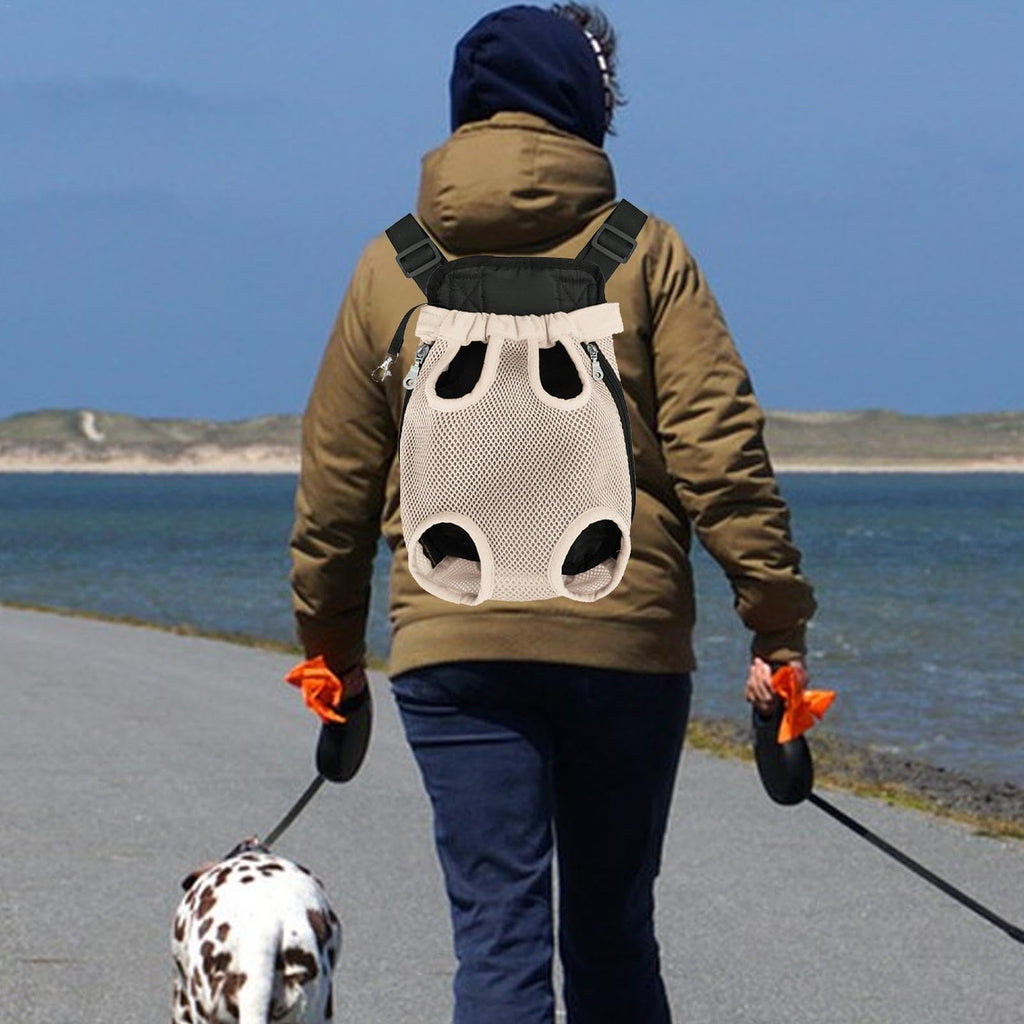 Cat Backpack, Dog Carry Backpack, Pet Backpack Kitten Backpack Carrier, Leg Out Cat Travel Backpack, Dog Backpack, Adjustable Pet Carrier, Hiking and Travel Cat Backpack