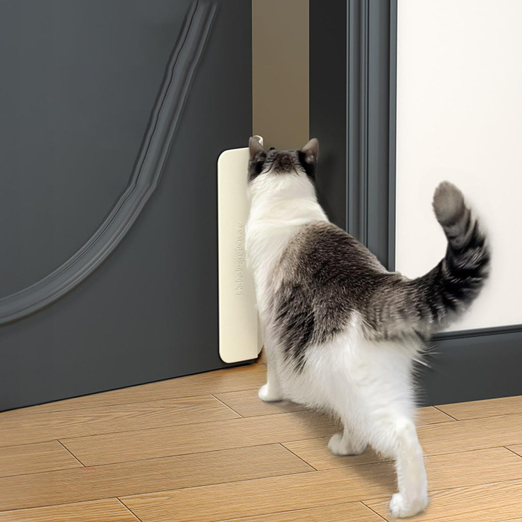 KFZ Pet Door Stop Door Opener Discreet Access Solution for Cats and Dogs | Removable Door Handle, Pet Accessories for Bedrooms