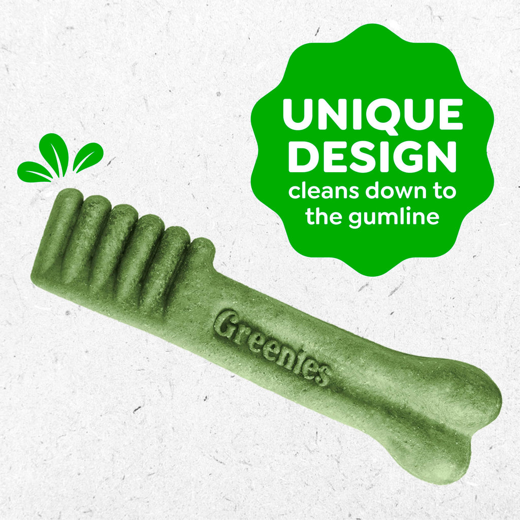 GREENIES Canine Dental Dog Treats Original Petite 60 Chews Value Pack 1.02Kg